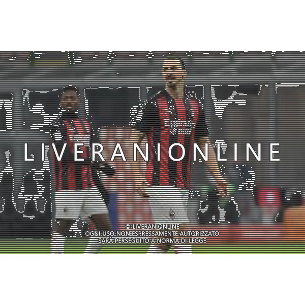 Zlatan Ibrahimovic (Milan) Milan vs Torino Coppa Italia - ottavi di finale Milano 12-01-2021 Stadio Giuseppe Meazza - San Siro foto Roberto Garavaglia/ag. Aldo Liverani sas /AGENZIA ALDO LIVERANI SAS