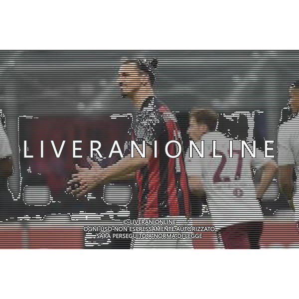 Zlatan Ibrahimovic (Milan) Milan vs Torino Coppa Italia - ottavi di finale Milano 12-01-2021 Stadio Giuseppe Meazza - San Siro foto Roberto Garavaglia/ag. Aldo Liverani sas /AGENZIA ALDO LIVERANI SAS