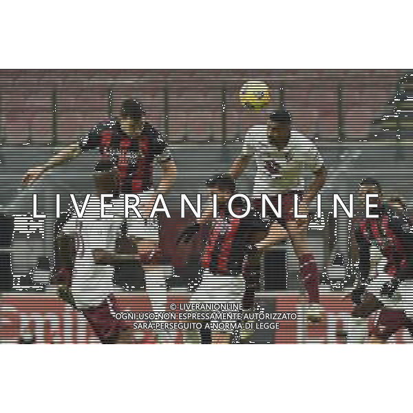 Alessio Romagnoli (Milan) occasione di testa Milan vs Torino Coppa Italia - ottavi di finale Milano 12-01-2021 Stadio Giuseppe Meazza - San Siro foto Roberto Garavaglia/ag. Aldo Liverani sas /AGENZIA ALDO LIVERANI SAS