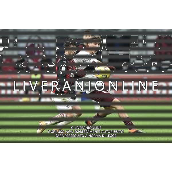 Brahim Diaz (Milan) e Mergim Vojdova (Torino) Milan vs Torino Coppa Italia - ottavi di finale Milano 12-01-2021 Stadio Giuseppe Meazza - San Siro foto Roberto Garavaglia/ag. Aldo Liverani sas /AGENZIA ALDO LIVERANI SAS