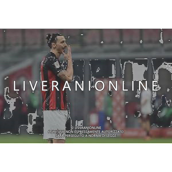Zlatan Ibrahimovic (Milan) Milan vs Torino Coppa Italia - ottavi di finale Milano 12-01-2021 Stadio Giuseppe Meazza - San Siro foto Roberto Garavaglia/ag. Aldo Liverani sas /AGENZIA ALDO LIVERANI SAS