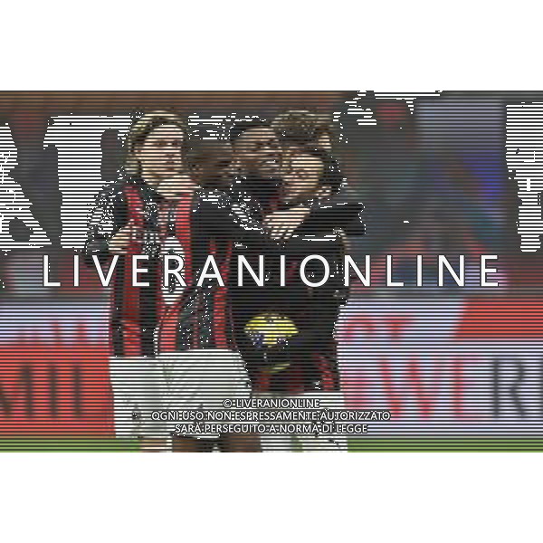 esultanza finale Milan dopo il rigore decisivo di hakan calhanoglu Milan vs Torino Coppa Italia - ottavi di finale Milano 12-01-2021 Stadio Giuseppe Meazza - San Siro foto Roberto Garavaglia/ag. Aldo Liverani sas /AGENZIA ALDO LIVERANI SAS