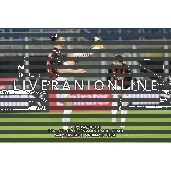 Zlatan Ibrahimovic (Milan) Milan vs Torino Coppa Italia - ottavi di finale Milano 12-01-2021 Stadio Giuseppe Meazza - San Siro foto Roberto Garavaglia/ag. Aldo Liverani sas /AGENZIA ALDO LIVERANI SAS