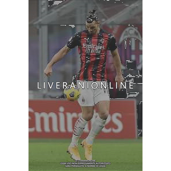 Zlatan Ibrahimovic (Milan) Milan vs Torino Coppa Italia - ottavi di finale Milano 12-01-2021 Stadio Giuseppe Meazza - San Siro foto Roberto Garavaglia/ag. Aldo Liverani sas /AGENZIA ALDO LIVERANI SAS