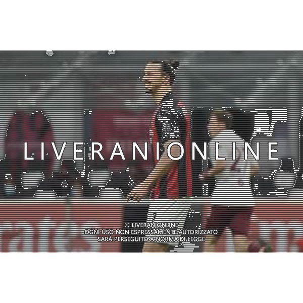 Zlatan Ibrahimovic (Milan) Milan vs Torino Coppa Italia - ottavi di finale Milano 12-01-2021 Stadio Giuseppe Meazza - San Siro foto Roberto Garavaglia/ag. Aldo Liverani sas /AGENZIA ALDO LIVERANI SAS