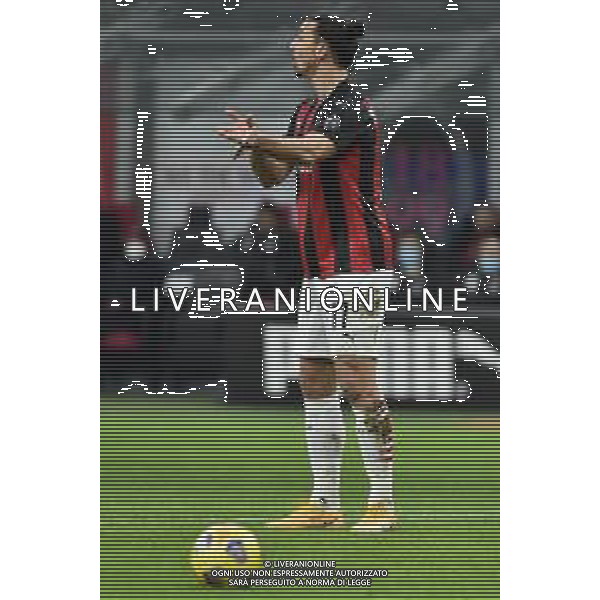 Zlatan Ibrahimovic (Milan) Milan vs Torino Coppa Italia - ottavi di finale Milano 12-01-2021 Stadio Giuseppe Meazza - San Siro foto Roberto Garavaglia/ag. Aldo Liverani sas /AGENZIA ALDO LIVERANI SAS
