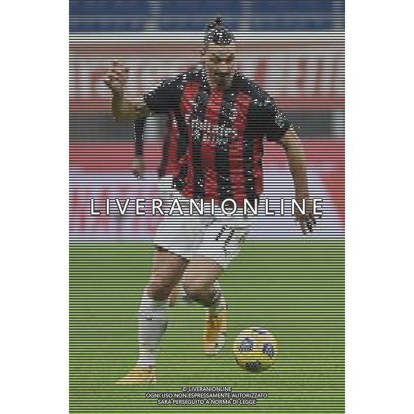 Zlatan Ibrahimovic (Milan) Milan vs Torino Coppa Italia - ottavi di finale Milano 12-01-2021 Stadio Giuseppe Meazza - San Siro foto Roberto Garavaglia/ag. Aldo Liverani sas /AGENZIA ALDO LIVERANI SAS