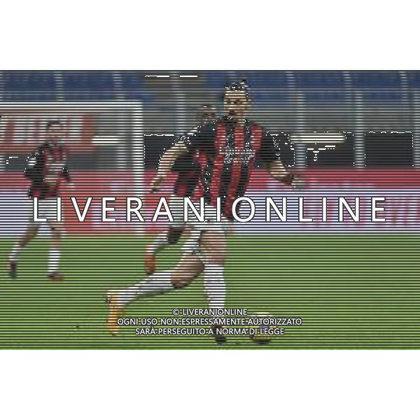 Zlatan Ibrahimovic (Milan) Milan vs Torino Coppa Italia - ottavi di finale Milano 12-01-2021 Stadio Giuseppe Meazza - San Siro foto Roberto Garavaglia/ag. Aldo Liverani sas /AGENZIA ALDO LIVERANI SAS