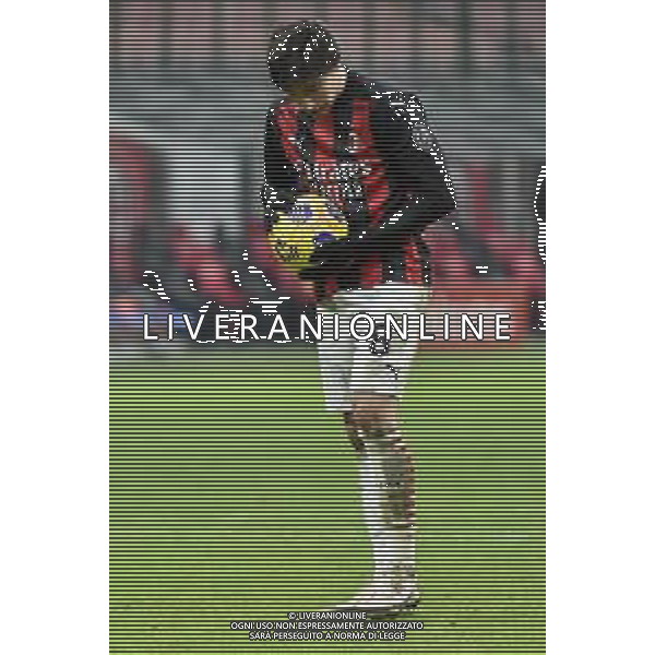 Sandro Tonali (Milan) si appresta a tirare il rigore Milan vs Torino Coppa Italia - ottavi di finale Milano 12-01-2021 Stadio Giuseppe Meazza - San Siro foto Roberto Garavaglia/ag. Aldo Liverani sas /AGENZIA ALDO LIVERANI SAS