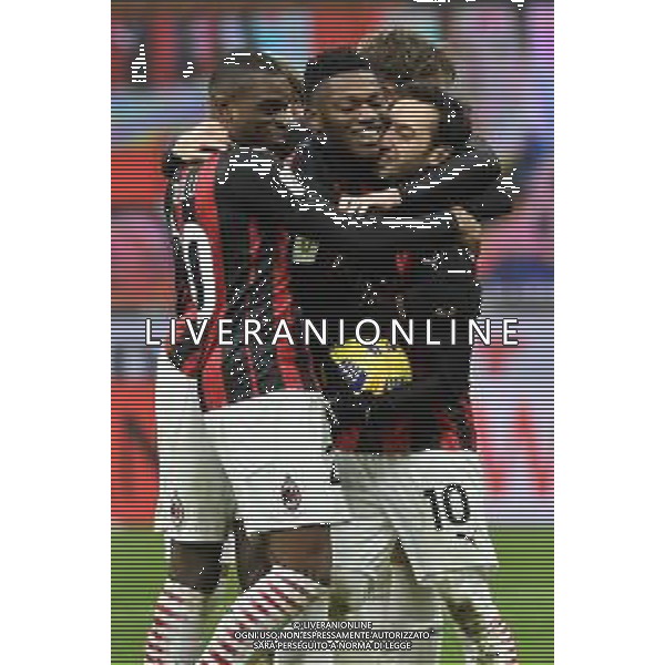 esultanza finale Milan dopo il rigore decisivo di hakan calhanoglu per il passaggio del turno Milan vs Torino Coppa Italia - ottavi di finale Milano 12-01-2021 Stadio Giuseppe Meazza - San Siro foto Roberto Garavaglia/ag. Aldo Liverani sas /AGENZIA ALDO LIVERANI SAS