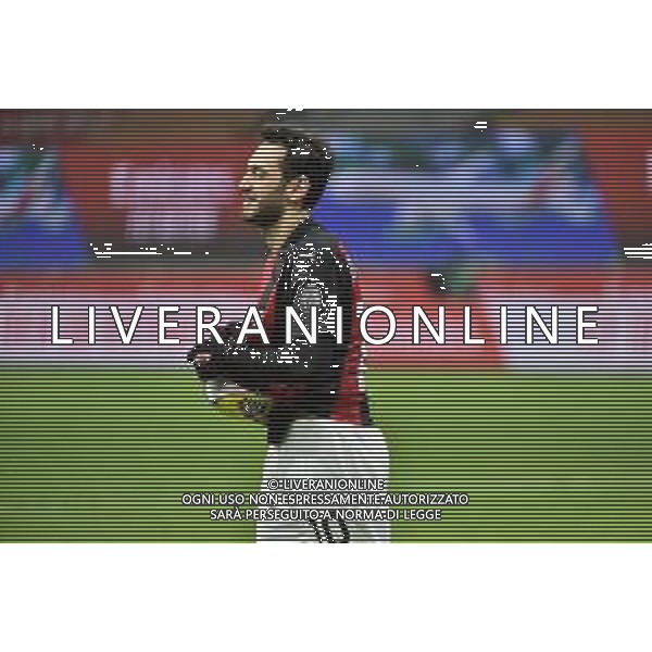 esultanza finale Milan dopo il rigore decisivo di hakan calhanoglu per il passaggio del turno Milan vs Torino Coppa Italia - ottavi di finale Milano 12-01-2021 Stadio Giuseppe Meazza - San Siro foto Roberto Garavaglia/ag. Aldo Liverani sas /AGENZIA ALDO LIVERANI SAS