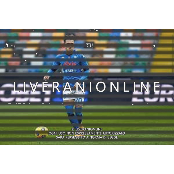 Ettore Griffoni/LM - Udinese Calcio vs SSC Napoli - Italian football Serie A match 2020/2021 10 January 2021 - Friuli Dacia Arena stadium, udine, Italy Photo showing: Piotr Zielinski (Napoli) portrait @LM/Ettore Griffoni AG ALDO LIVERANI SAS