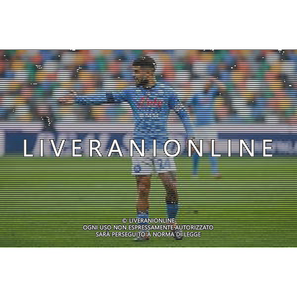 Ettore Griffoni/LM - Udinese Calcio vs SSC Napoli - Italian football Serie A match 2020/2021 10 January 2021 - Friuli Dacia Arena stadium, udine, Italy Photo showing: Lorenzo Insigne (Napoli) @LM/Ettore Griffoni AG ALDO LIVERANI SAS
