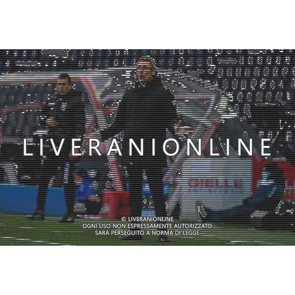 Ettore Griffoni/LM - Udinese Calcio vs SSC Napoli - Italian football Serie A match 2020/2021 10 January 2021 - Friuli Dacia Arena stadium, udine, Italy Photo showing: Luca Gotti (coach Udinese) gestures @LM/Ettore Griffoni AG ALDO LIVERANI SAS