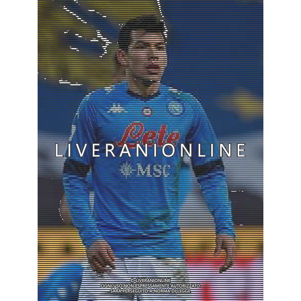 Ettore Griffoni/LM - Udinese Calcio vs SSC Napoli - Italian football Serie A match 2020/2021 10 January 2021 - Friuli Dacia Arena stadium, udine, Italy Photo showing: Hirving Lozano (Napoli) portrait @LM/Ettore Griffoni AG ALDO LIVERANI SAS