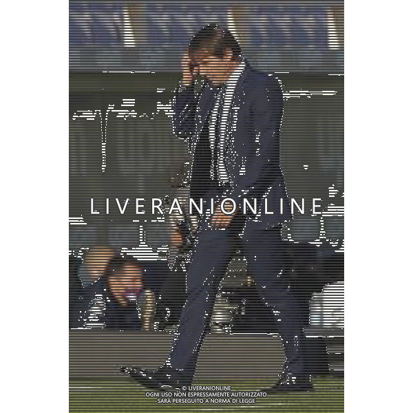 Fiorentina - Inter Coppa Italia Ottavi di Finale del 13/01/2021 nella foto:Mister Antonio Conte (f.c.Internazionale) ©Claudio Zamagni/Agenzia Aldo Liverani during Italian\'s Cup soccer match between A.C.F. FIORENTINA and F.C.INTERNAZIONALE at Artemio Franchi Stadium in Florence on January 13 2021 photo credit by Claudio Zamagni/Aldo Liverani Photo Agency/AGENZIA ALDO LIVERANI SAS