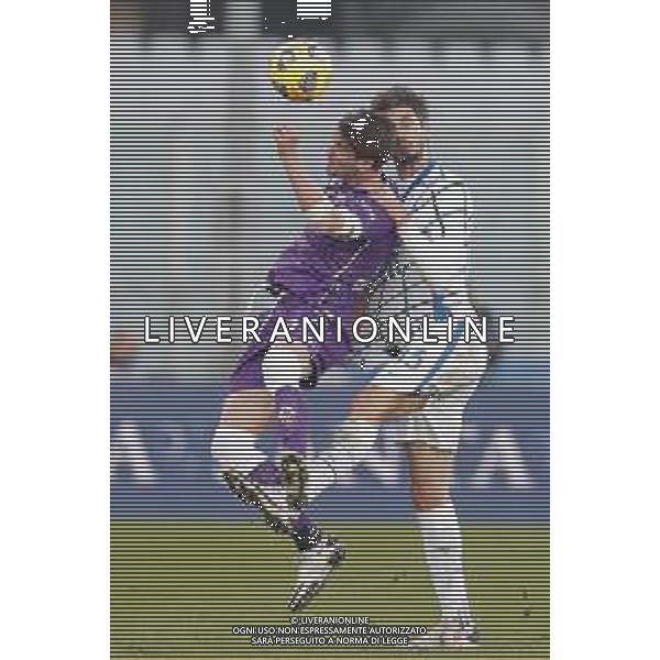 Fiorentina - Inter Coppa Italia Ottavi di Finale del 13/01/2021 nella foto: Vlahovic Dusan(acf Fiorentina) Ranocchia Andrea (f.c.Internazionale) ©Claudio Zamagni/Agenzia Aldo Liverani during Italian\'s Cup soccer match between A.C.F. FIORENTINA and F.C.INTERNAZIONALE at Artemio Franchi Stadium in Florence on January 13 2021 photo credit by Claudio Zamagni/Aldo Liverani Photo Agency/AGENZIA ALDO LIVERANI SAS