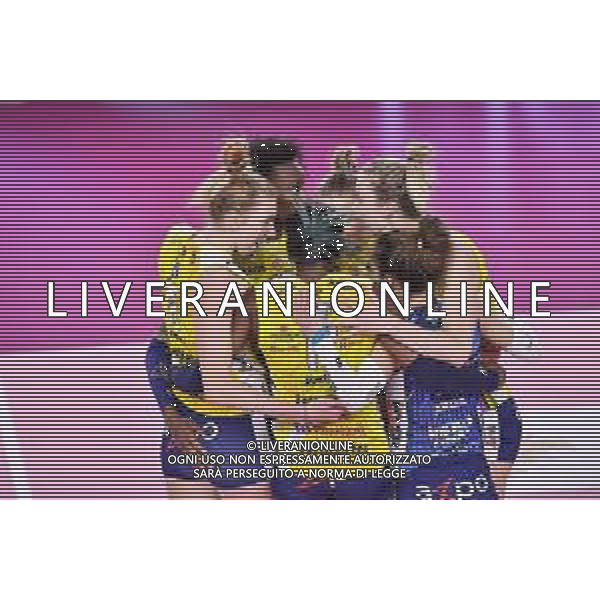 Lisa Guglielmi/LM - Savino Del Bene Scandicci vs Imoco Volley Conegliano - Volleyball Italian Serie A1 Women match 2020/2021 13 January 2021 - Palazzetto dello Sport, scandicci (fi), Italy Photo showing: Happiness of Imoco Volley Conegliano players @LM/Lisa Guglielmi AG ALDO LIVERANI SAS