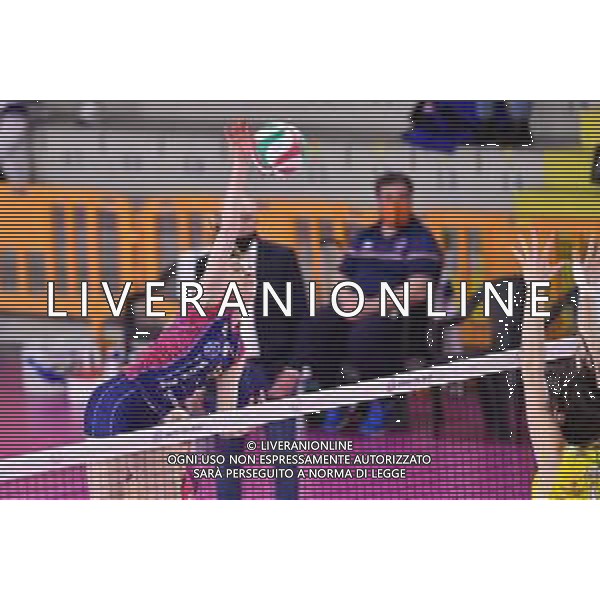 Lisa Guglielmi/LM - Savino Del Bene Scandicci vs Imoco Volley Conegliano - Volleyball Italian Serie A1 Women match 2020/2021 13 January 2021 - Palazzetto dello Sport, scandicci (fi), Italy Photo showing: Megan Courtney (Savino Del Bene Scandicci) @LM/Lisa Guglielmi AG ALDO LIVERANI SAS
