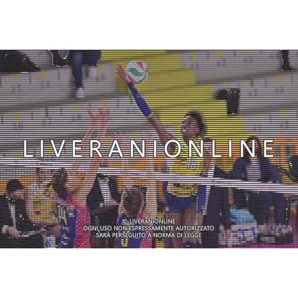 Lisa Guglielmi/LM - Savino Del Bene Scandicci vs Imoco Volley Conegliano - Volleyball Italian Serie A1 Women match 2020/2021 13 January 2021 - Palazzetto dello Sport, scandicci (fi), Italy Photo showing: Paola Egonu (Imoco Volley Conegliano) @LM/Lisa Guglielmi AG ALDO LIVERANI SAS
