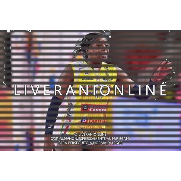 Lisa Guglielmi/LM - Savino Del Bene Scandicci vs Imoco Volley Conegliano - Volleyball Italian Serie A1 Women match 2020/2021 13 January 2021 - Palazzetto dello Sport, scandicci (fi), Italy Photo showing: Miriam Sylla (Imoco Volley Conegliano) @LM/Lisa Guglielmi AG ALDO LIVERANI SAS