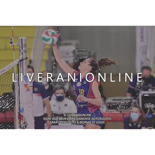 Lisa Guglielmi/LM - Savino Del Bene Scandicci vs Imoco Volley Conegliano - Volleyball Italian Serie A1 Women match 2020/2021 13 January 2021 - Palazzetto dello Sport, scandicci (fi), Italy Photo showing: Lucia Bosetti (Savino Del Bene Scandicci) @LM/Lisa Guglielmi AG ALDO LIVERANI SAS