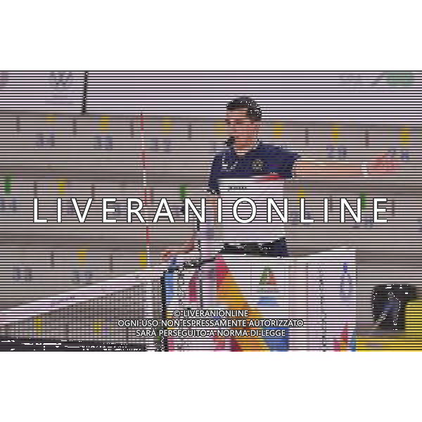 Lisa Guglielmi/LM - Savino Del Bene Scandicci vs Imoco Volley Conegliano - Volleyball Italian Serie A1 Women match 2020/2021 13 January 2021 - Palazzetto dello Sport, scandicci (fi), Italy Photo showing: Marco Zavater (Referee) @LM/Lisa Guglielmi/AGENZIA ALDO LIVERANI SAS