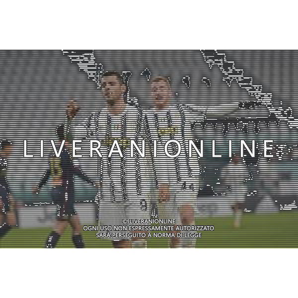 ©Falzone/Agenzia Aldo Liverani Torino 13.01.2021 Stadio Allianz Stadium Juventus vs Genoa Ottavi di Coppa Italia 2020-2021 Nella foto : ESULTANZA GOL DI ALVARO MORATA ©Falzone/AGENZIA ALDO LIVERANI SAS