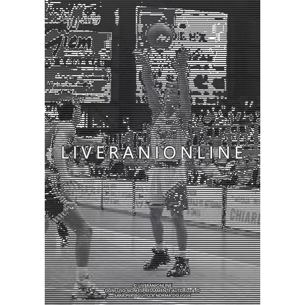 1996-1997 CANTU \' COPPA ITALIA DI BASKET POLTI\' CANTU\'-BENETTON TREVISO NELLA FOTO ROSSINI ALBERTO AG ALDO LIVERANI SAS