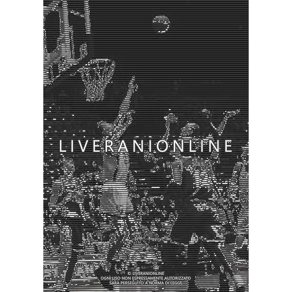 1996-1997 MILANO FIBA EUROLEAGUE STEFANEL MILANO-CSKA MOSCA NELLA FOTO FLAVIO PORTALUPPI AG ALDO LIVERANI SAS
