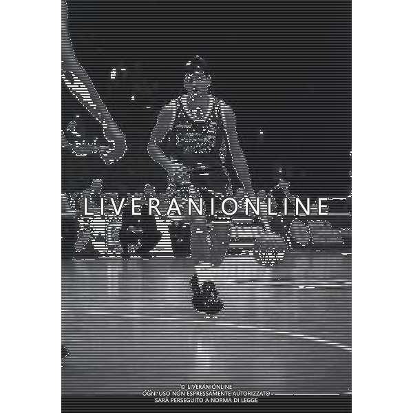 1996-1997 MILANO FIBA EUROLEAGUE STEFANEL MILANO-CSKA MOSCA NELLA FOTO FERNANDO GENTILE AG ALDO LIVERANI SAS