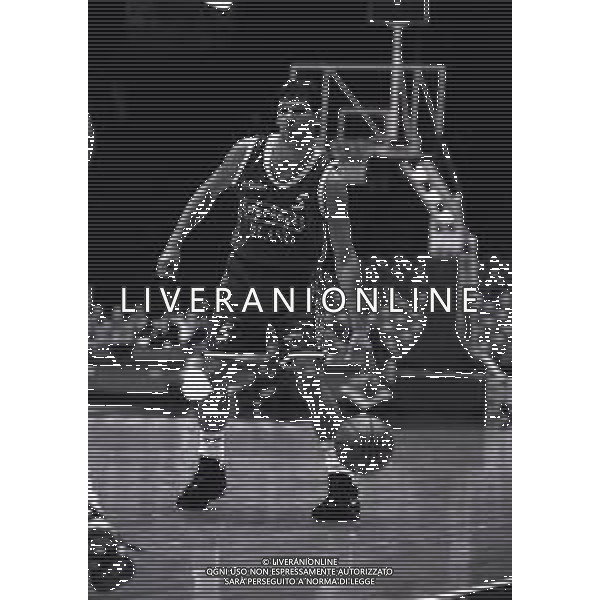 1996-1997 MILANO FIBA EUROLEAGUE STEFANEL MILANO-CSKA MOSCA NELLA FOTO FERNANDO GENTILE AG ALDO LIVERANI SAS