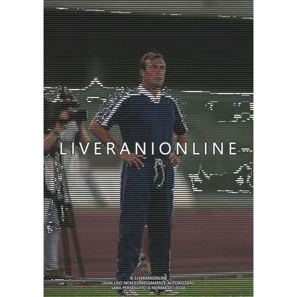 1997-1998 VERONA AMICHEVOLE PRE CAMPIONATO VERONA PIACENZA NELLA FOTO VINCENZO GUERINI ALLENATORE PIACENZA CALCIO AG ALDO LIVERANI SAS