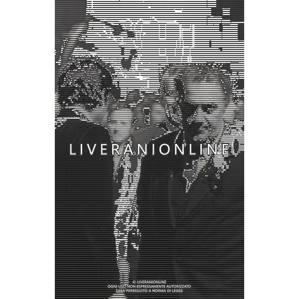 RETROSPETTAIVA FEDERICO FELLINI REGISTA NELLA FOTO FEDERICO FELLINI NELL\'ANNO 1968 AG ALDO LIVERANI SAS