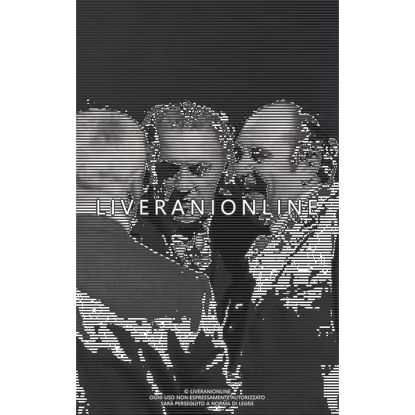 RETROSPETTAIVA FEDERICO FELLINI REGISTA NELLA FOTO FEDERICO FELLINI NELL\'ANNO 1968 AG ALDO LIVERANI SAS