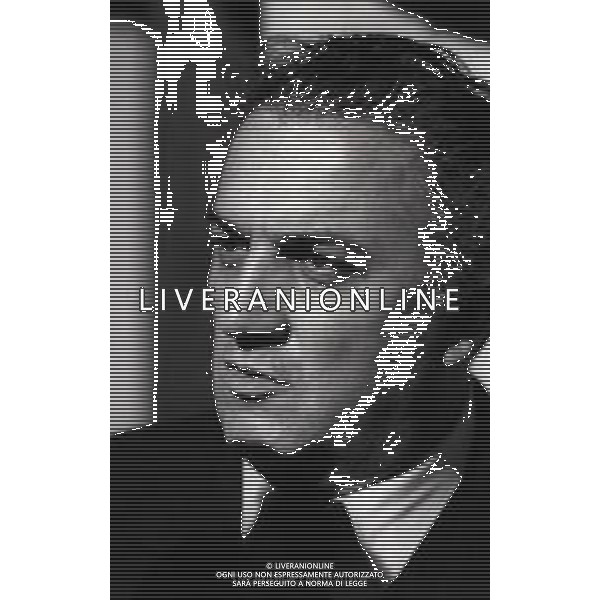 RETROSPETTAIVA FEDERICO FELLINI REGISTA NELLA FOTO FEDERICO FELLINI NELL\'ANNO 1968 AG ALDO LIVERANI SAS