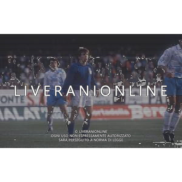 GIANFRANCO ZOLA CALCIATORE CON LA MAGLIA DELLA NAZIONALE ITALIANA - RETROSPETTIVA ANNI \'90 NELLA FOTO NEL 1991-1992 ©Archivio DFP/AGENZIA ALDO LIVERANI SAS