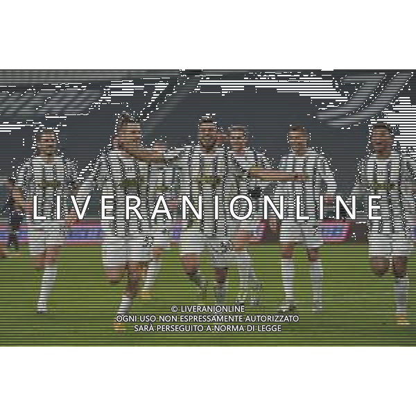 ©Falzone/Agenzia Aldo Liverani Torino 13.01.2021 Stadio Allianz Stadium Juventus vs Genoa Ottavi di Coppa Italia 2020-2021 Nella foto : Esultanza gol di Hamza Rafia