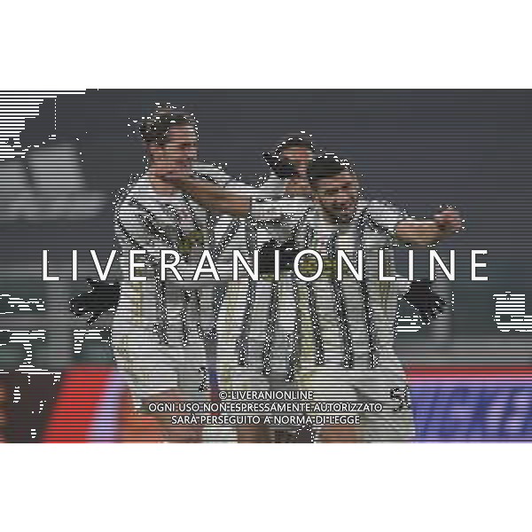 ©Falzone/Agenzia Aldo Liverani Torino 13.01.2021 Stadio Allianz Stadium Juventus vs Genoa Ottavi di Coppa Italia 2020-2021 Nella foto : Esultanza gol di Hamza Rafia