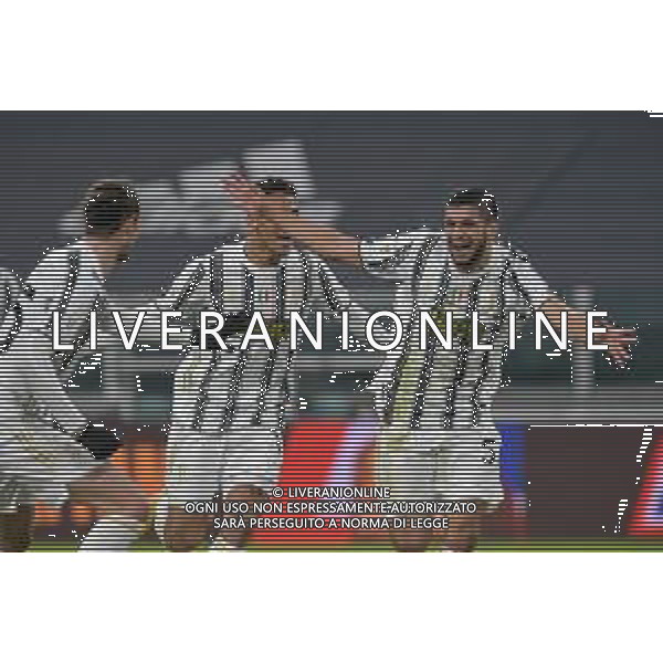 ©Falzone/Agenzia Aldo Liverani Torino 13.01.2021 Stadio Allianz Stadium Juventus vs Genoa Ottavi di Coppa Italia 2020-2021 Nella foto : Esultanza gol di Hamza Rafia