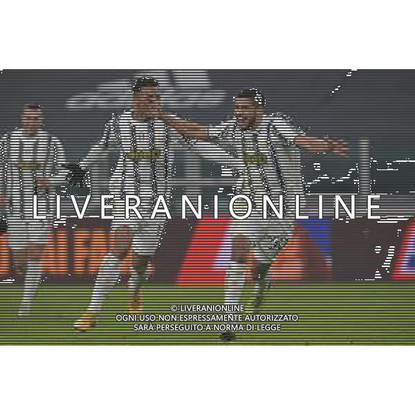 ©Falzone/Agenzia Aldo Liverani Torino 13.01.2021 Stadio Allianz Stadium Juventus vs Genoa Ottavi di Coppa Italia 2020-2021 Nella foto : Esultanza gol di Hamza Rafia