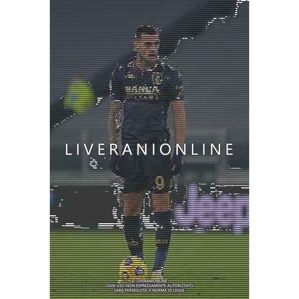 ©Falzone/Agenzia Aldo Liverani Torino 13.01.2021 Stadio Allianz Stadium Juventus vs Genoa Ottavi di Coppa Italia 2020-2021 Nella foto : Gianluca Scamacca