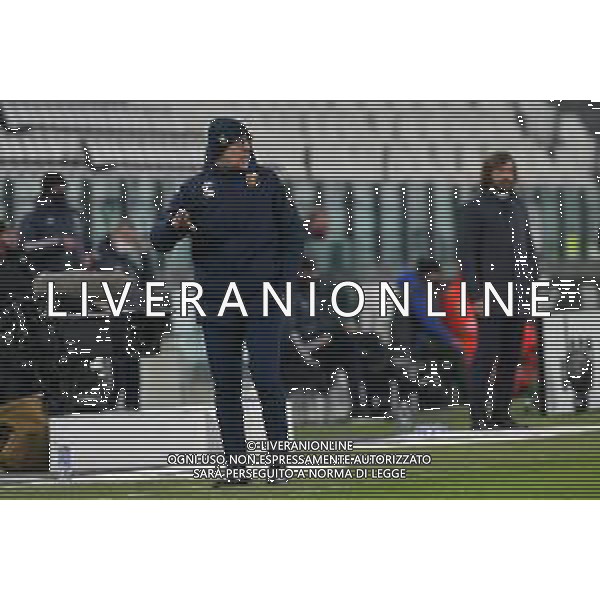 ©Falzone/Agenzia Aldo Liverani Torino 13.01.2021 Stadio Allianz Stadium Juventus vs Genoa Ottavi di Coppa Italia 2020-2021 Nella foto : Davide Ballardini