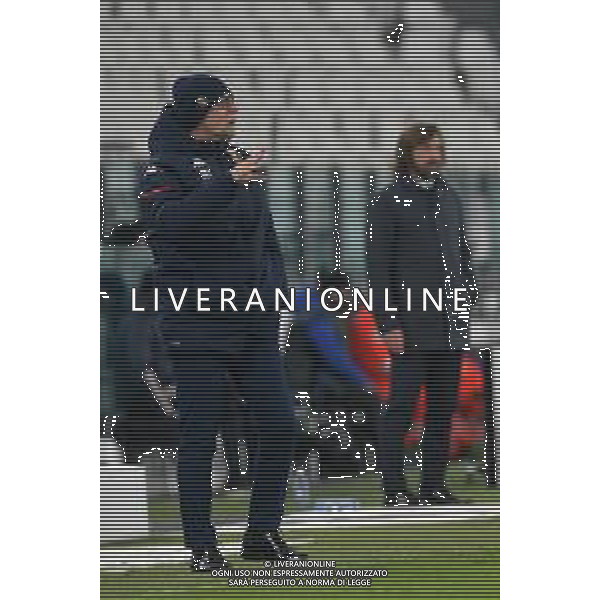 ©Falzone/Agenzia Aldo Liverani Torino 13.01.2021 Stadio Allianz Stadium Juventus vs Genoa Ottavi di Coppa Italia 2020-2021 Nella foto : Davide Ballardini