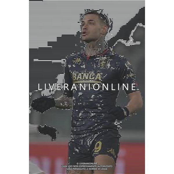 ©Falzone/Agenzia Aldo Liverani Torino 13.01.2021 Stadio Allianz Stadium Juventus vs Genoa Ottavi di Coppa Italia 2020-2021 Nella foto : Gianluca Scamacca