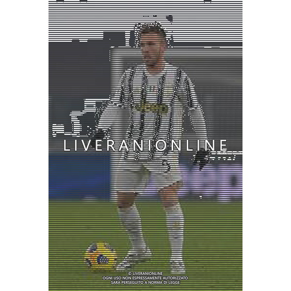 ©Falzone/Agenzia Aldo Liverani Torino 13.01.2021 Stadio Allianz Stadium Juventus vs Genoa Ottavi di Coppa Italia 2020-2021 Nella foto : Arthur salva sulla linea di porta il colpo di testa di Ivan Radovanovic