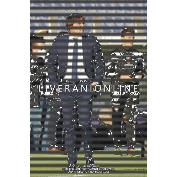 Fiorentina - Inter Coppa Italia Ottavi di Finale del 13/01/2021 nella foto: Mister Antonio Conte (f.c.Internazionale) ©Claudio Zamagni/Agenzia Aldo Liverani Mister Antonio Conte (f.c.Internazionale) during Italian\'s Cup soccer match between A.C.F. FIORENTINA and F.C.INTERNAZIONALE at Artemio Franchi Stadium in Florence on January 13 2021 photo credit by Claudio Zamagni/Aldo Liverani Photo Agency