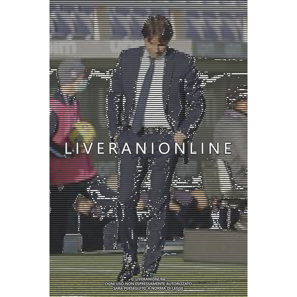 Fiorentina - Inter Coppa Italia Ottavi di Finale del 13/01/2021 nella foto: Mister Antonio Conte (f.c.Internazionale) ©Claudio Zamagni/Agenzia Aldo Liverani Mister Antonio Conte (f.c.Internazionale) during Italian\'s Cup soccer match between A.C.F. FIORENTINA and F.C.INTERNAZIONALE at Artemio Franchi Stadium in Florence on January 13 2021 photo credit by Claudio Zamagni/Aldo Liverani Photo Agency