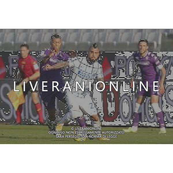Fiorentina - Inter Coppa Italia Ottavi di Finale del 13/01/2021 nella foto: Vidal Arturo(f.c.Internazionale)Igor Dos Santos(acf Fiorentina) ©Claudio Zamagni/Agenzia Aldo Liverani Vidal Arturo(f.c.Internazionale)Igor Dos Santos(acf Fiorentina) during Italian\'s Cup soccer match between A.C.F. FIORENTINA and F.C.INTERNAZIONALE at Artemio Franchi Stadium in Florence on January 13 2021 photo credit by Claudio Zamagni/Aldo Liverani Photo Agency