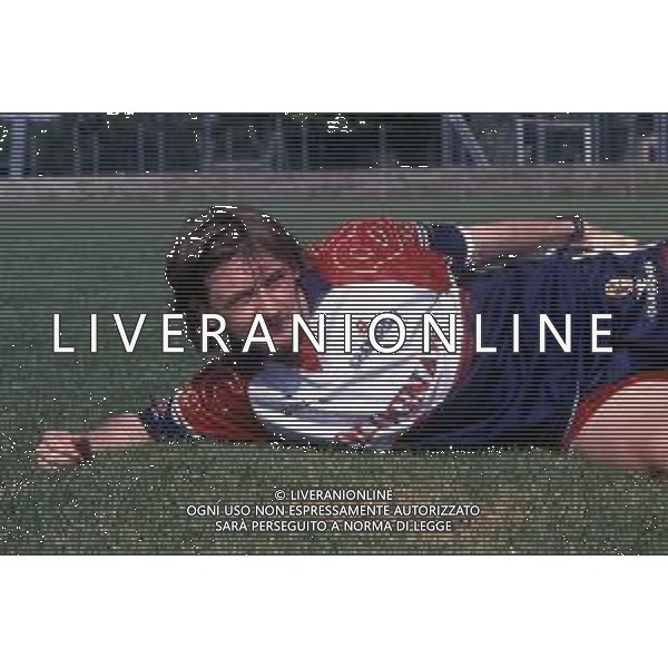GIUSEPPE SIGNORI CALCIATORE CON LA MAGLIA DEL BOLOGNA NEL 1998-1999 - RETROSPETTIVA ©Archivio DFP/AG ALDO LIVERANI SAS